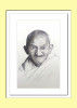 Mahatma Gandhi Pencil Sketch Poster(#931)-thumb-0