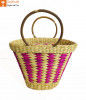 Natural Straw Multicolored Handbag(#948)-thumb-0