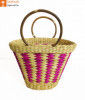 Natural Straw Multicolored Handbag(#948) - Getkraft.com