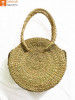 Natural Straw Large Round Handbag for Women(#960) - Getkraft.com