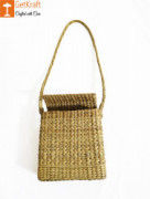 Natural Straw Sling bag for Women(#961) - Getkraft.com