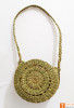 Natural Straw Round Stylish Sling Bag for Women(#962)-thumb-2