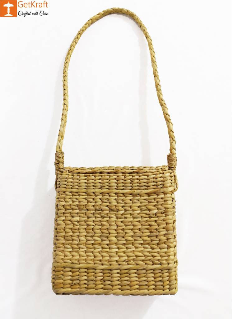 Natural Straw Sling Bag for Women (#981),straw tote bag,straw bag