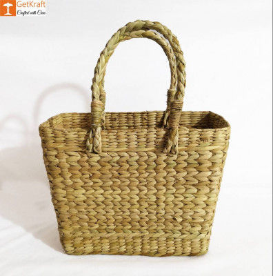 Natural Straw Handmade Bag(#982)-gallery-0