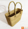 Natural Straw Handmade Bag(#982)-thumb-1