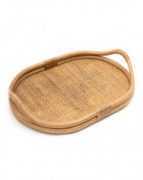 Rattan Serving Tray for Home Use(#988) - Getkraft.com