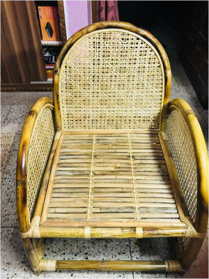 Cane Rattan Chair(#995)-gallery-0