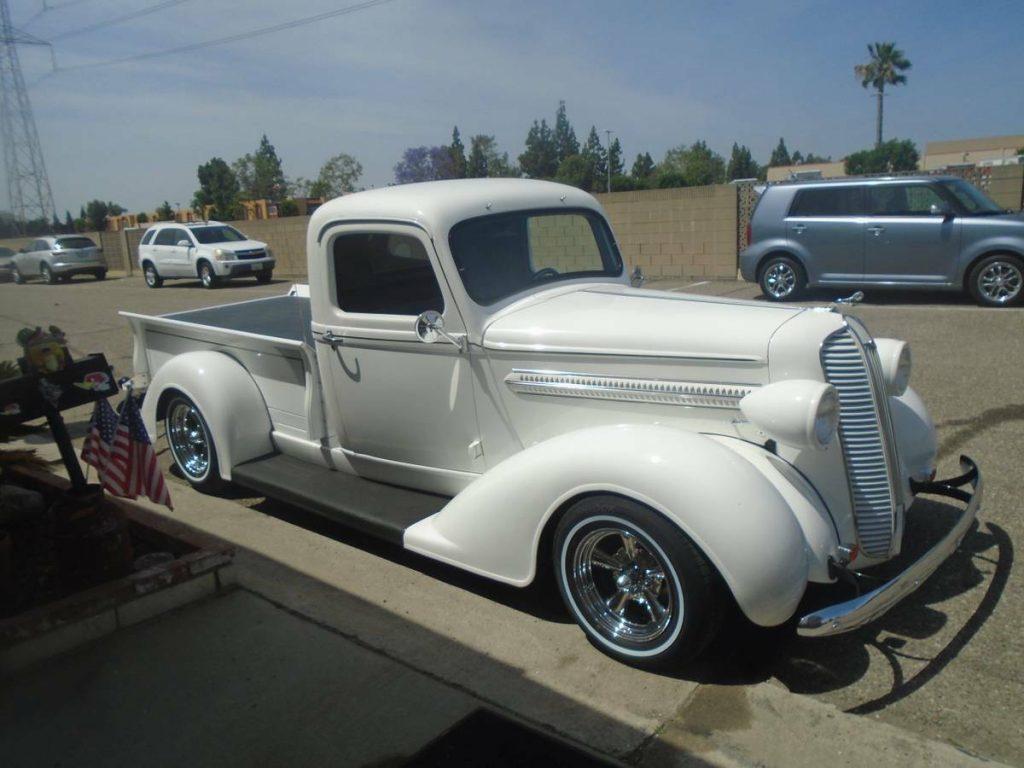 Pinstriped 1937 Dodge Custom truck
