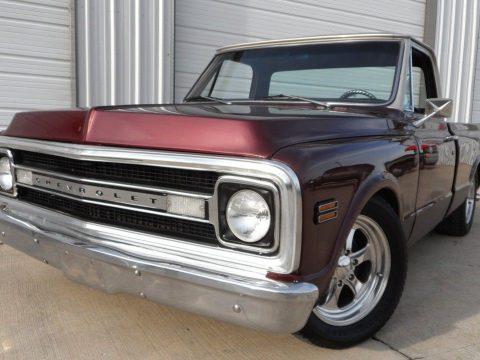 fuel injected 1969 Chevrolet C 10 Short Bed custom truck for sale