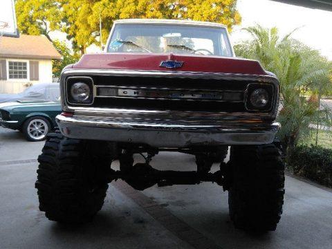 lifted 1969 Chevrolet C 10 4X4 custom truck for sale