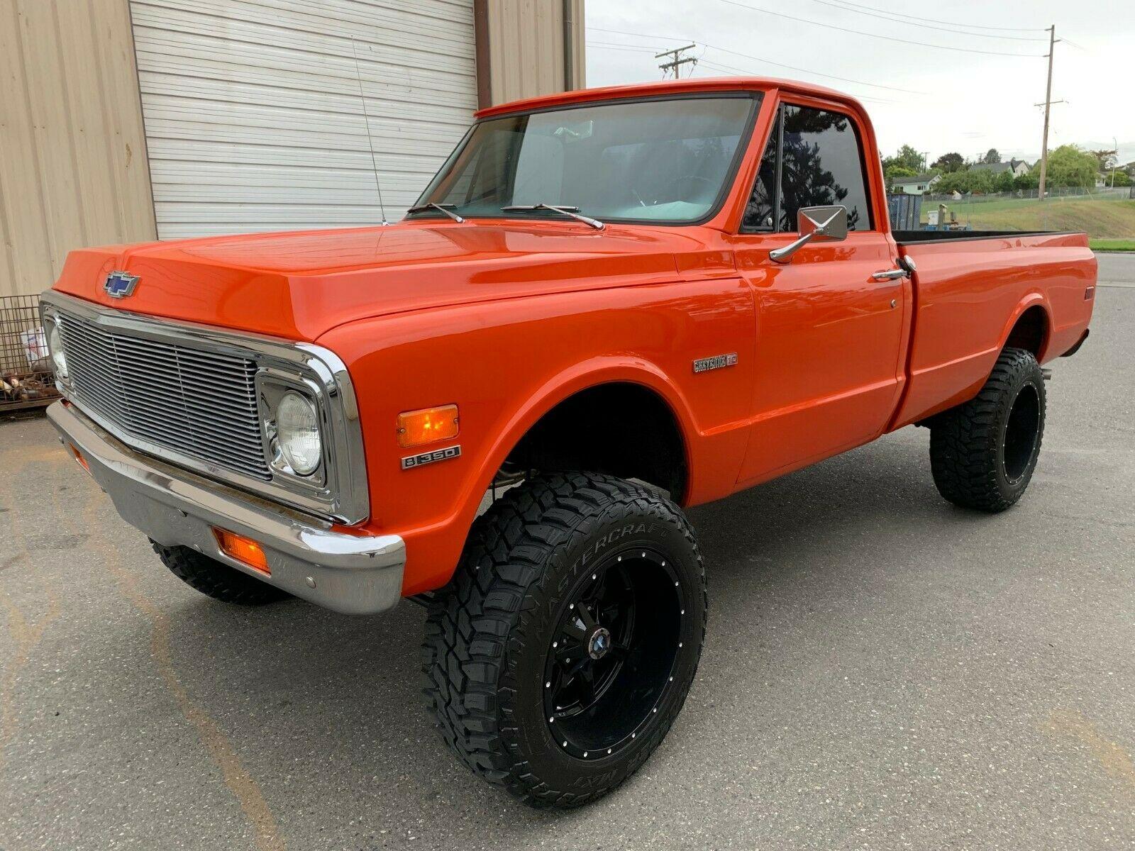 Lifted Monster 1972 Chevrolet C 10 Pickup Custom For Sale