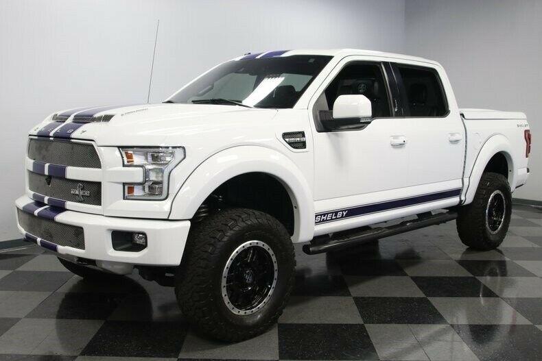 low miles 2016 Ford F 150 Shelby custom