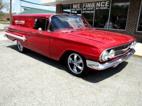 1960 Chevrolet Sedan Delivery Custom Radio Red Flyer for sale