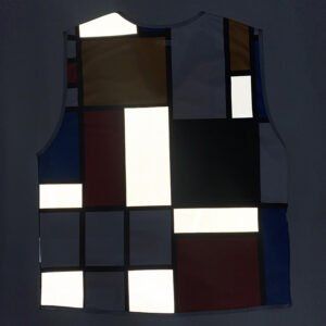 Alternative view of Hey Reflecto Long Vest Mondrian