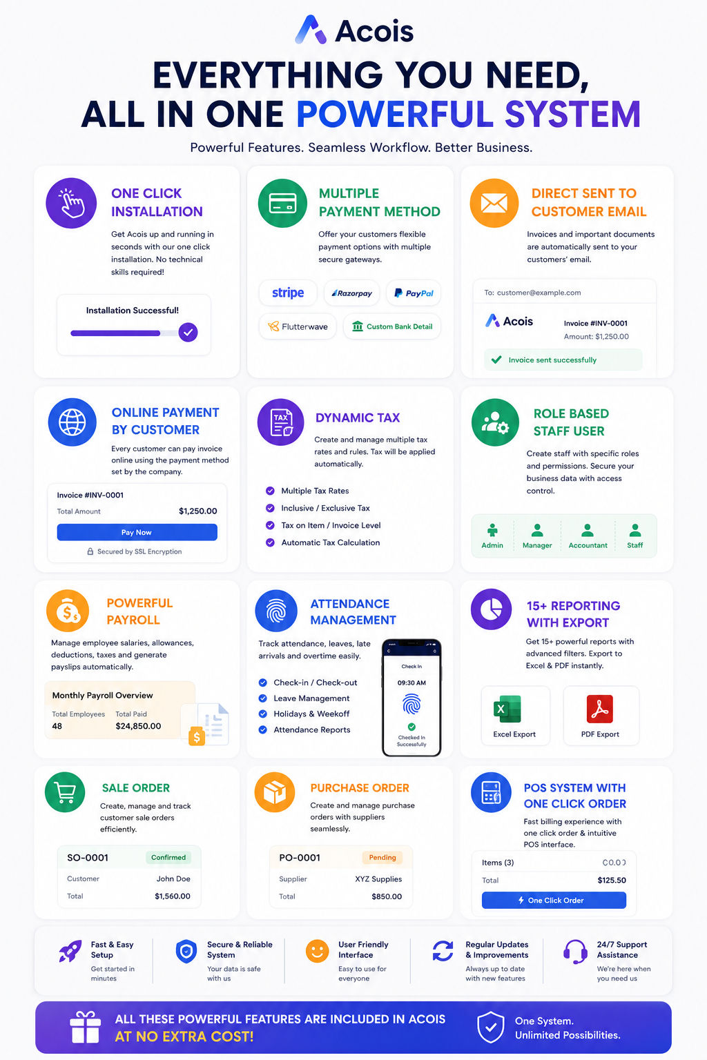 Easy Invoice Pro – AI Powered SaaS CRM, ERP, Invoicing, Accounting & Social Media Automation - 11