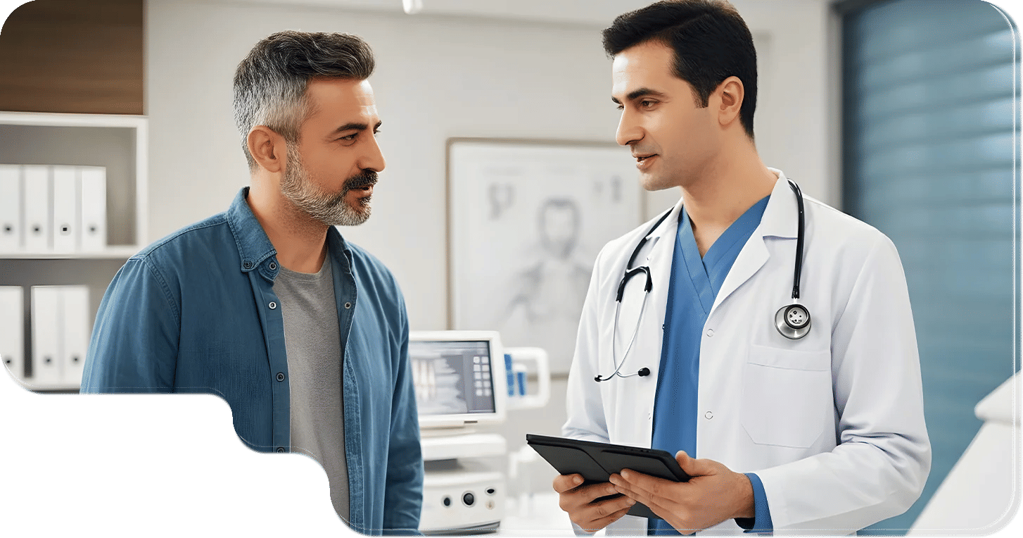 باقة الفحص الطبي الشامل للرجال