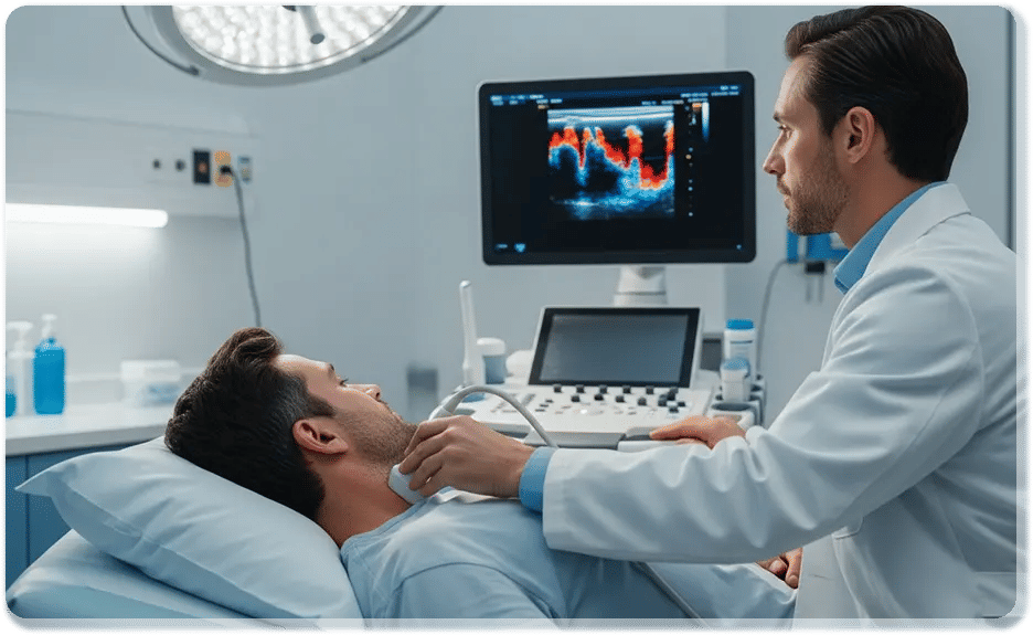 موجات صوتية دوبلر للشريان السباتي