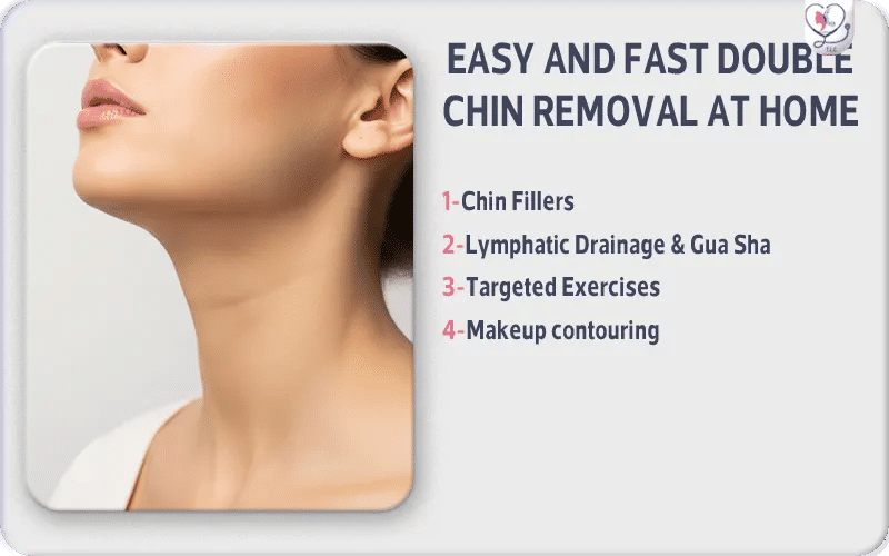 Easy and Fast Double Chin Removal at Home