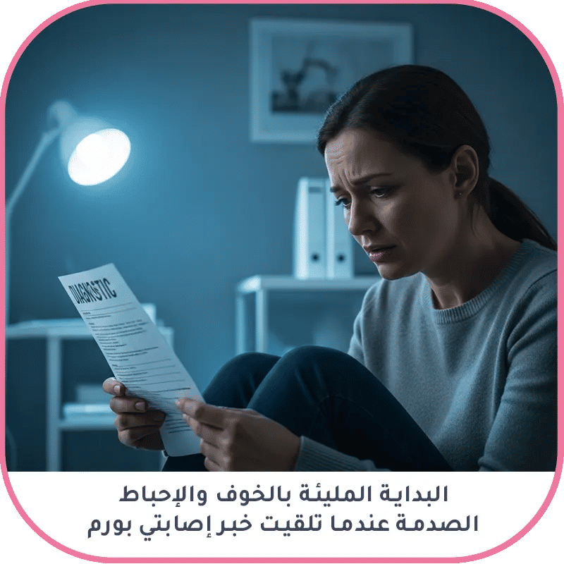 البداية المليئة بالخوف والإحباط