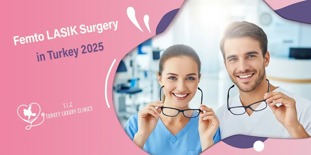 Фемто-LASIK в Турции: Премиум уход от $400