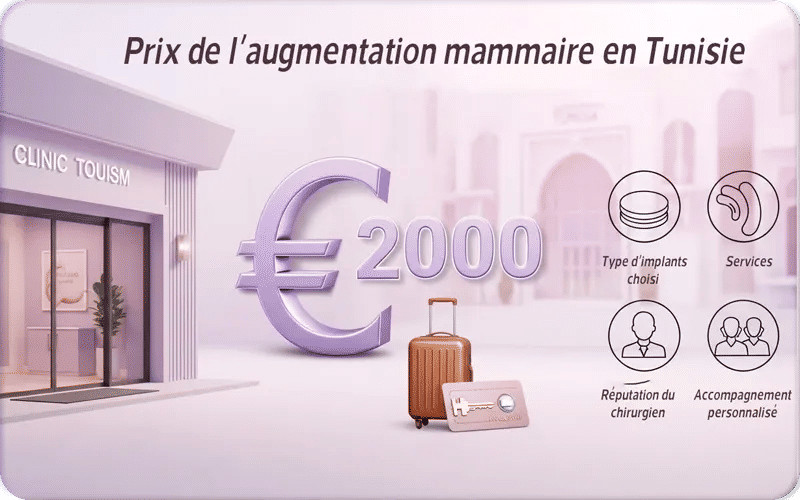 Prix de l’augmentation mammaire en Tunisie