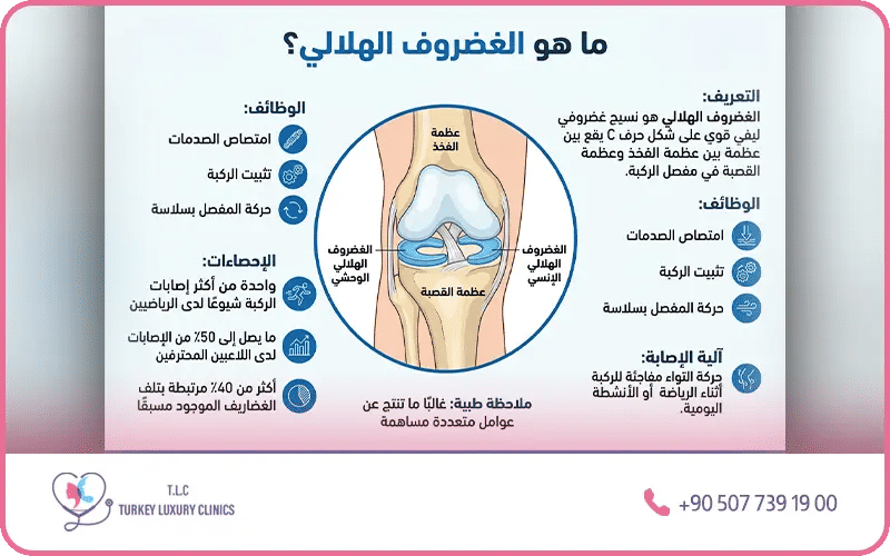 ما هو الغضروف الهلالي؟