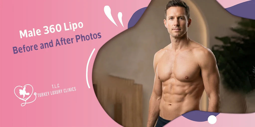 Male 360 Lipo Vorher-Nachher: Bauch, Brust & Sixpack