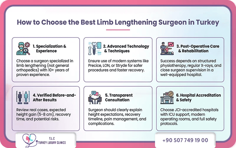 How to Choose the Best Limb Lengthening Surgeon in Turkey