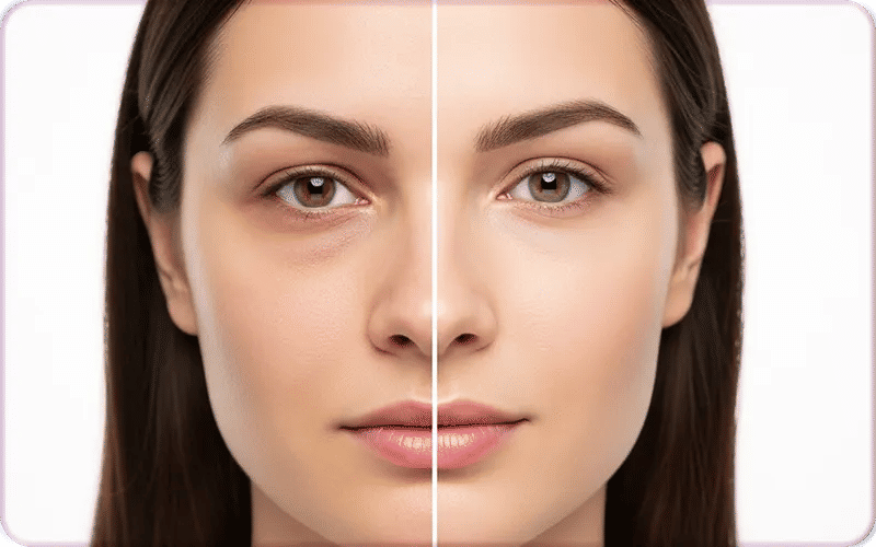 ما هو علاج الهالات السوداء بدون جراحة؟