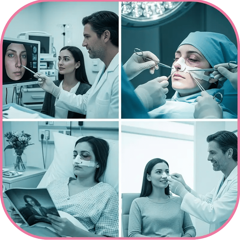 Comment se déroule la rhinoplastie secondaire ?