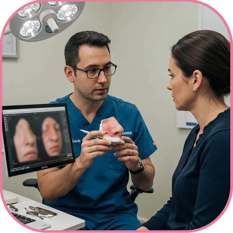 Rhinoplastie secondaire : corriger ou réviser une première opération