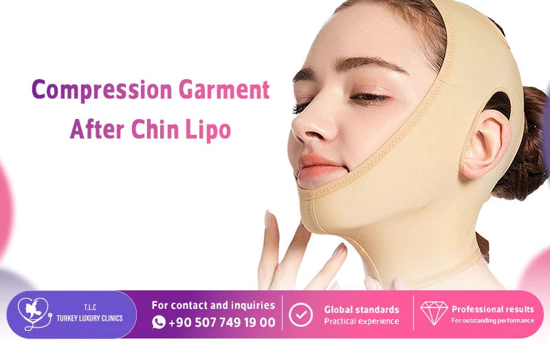 Compression Garment After Chin Lipo