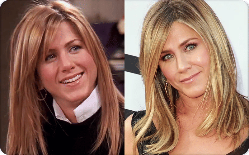 Jennifer Aniston chirurgie avant après