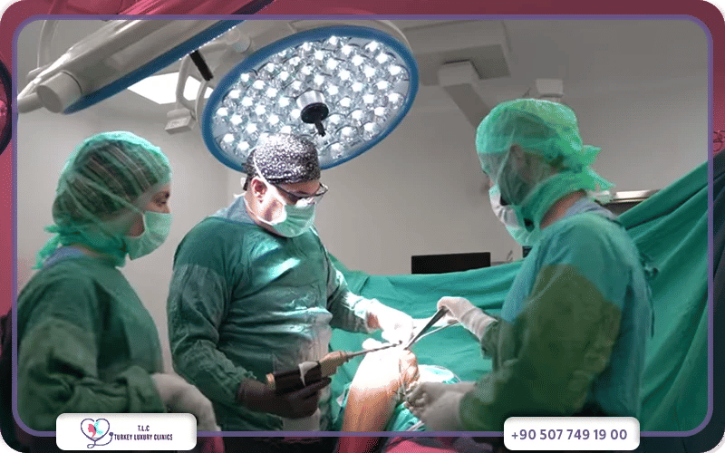 خطوات عملية الرباط الصليبي بالمنظار 