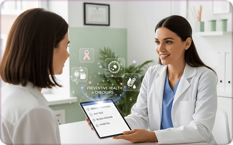 What is the Women's Health Checkup List?