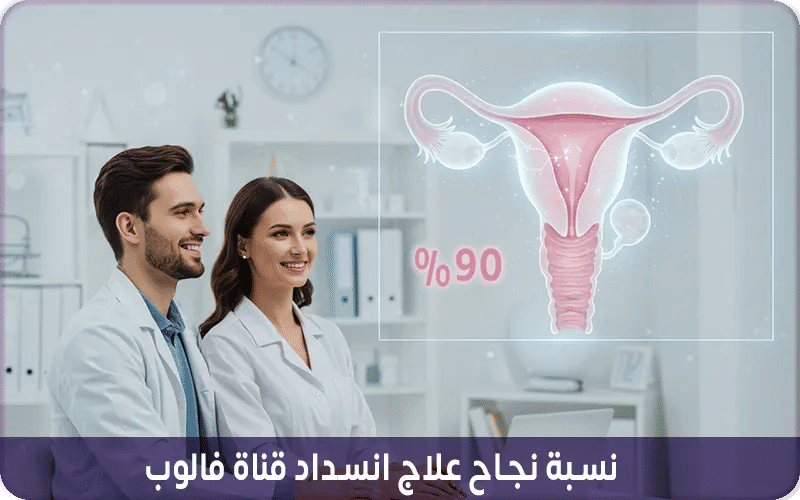 نسبة نجاح علاج انسداد قناة فالوب