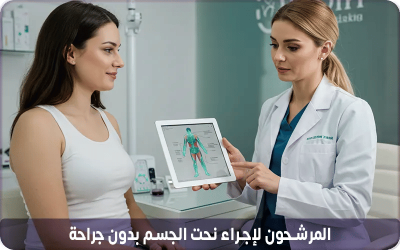 المرشحون لإجراء نحت الجسم بدون جراحة