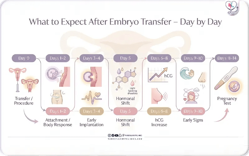 What to Expect After Embryo Transfer Day by Day