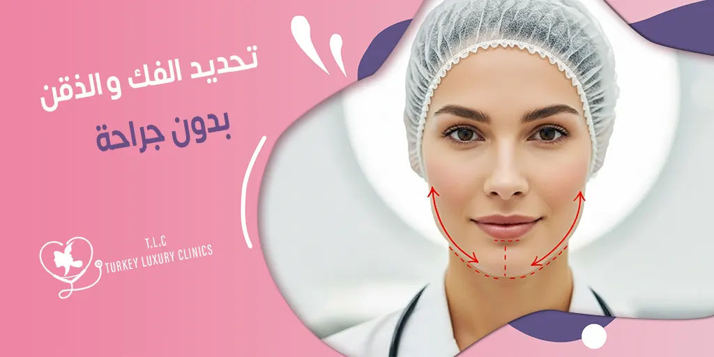 تحديد الفك والذقن بدون جراحة: تفاصيل الإجراء والتكاليف 