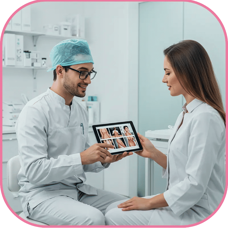 chirurgie esthétique réussie