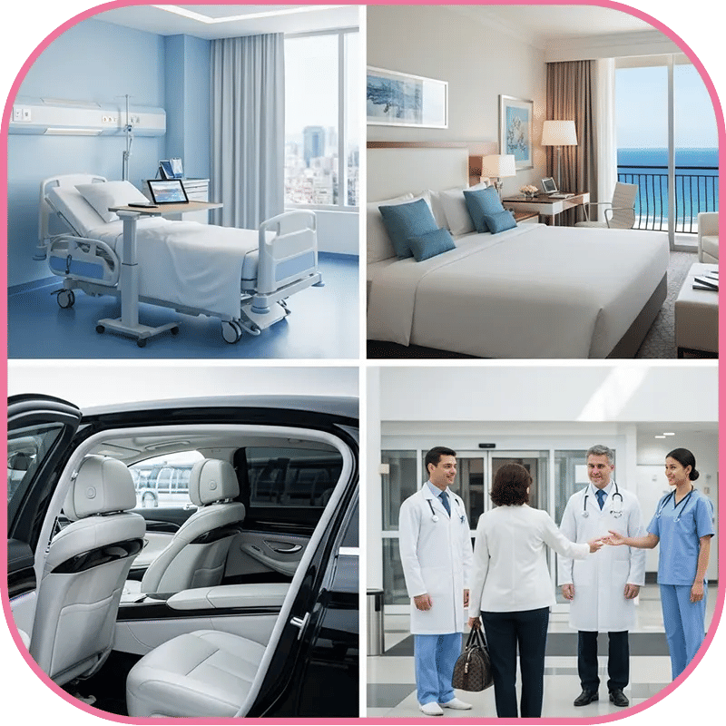 forfait tout compris chirurgie six-pack Turquie