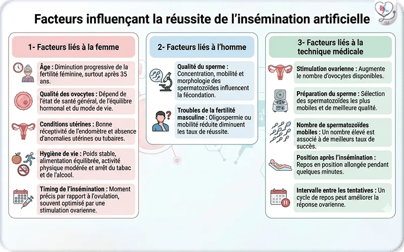 Facteurs influençant la réussite de l’insémination artificielle