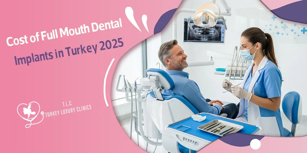 Kosten für Zahnimplantate im Oberkiefer und Unterkiefer in der Türkei 2026