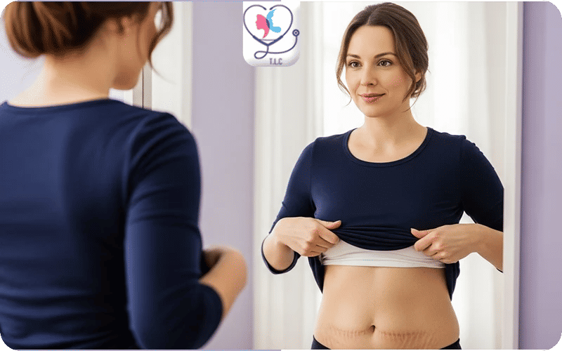 Où se trouvent les cicatrices après une sleeve ?