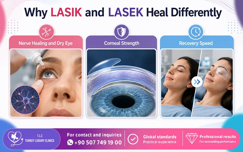 Why LASIK and LASEK Heal Differently