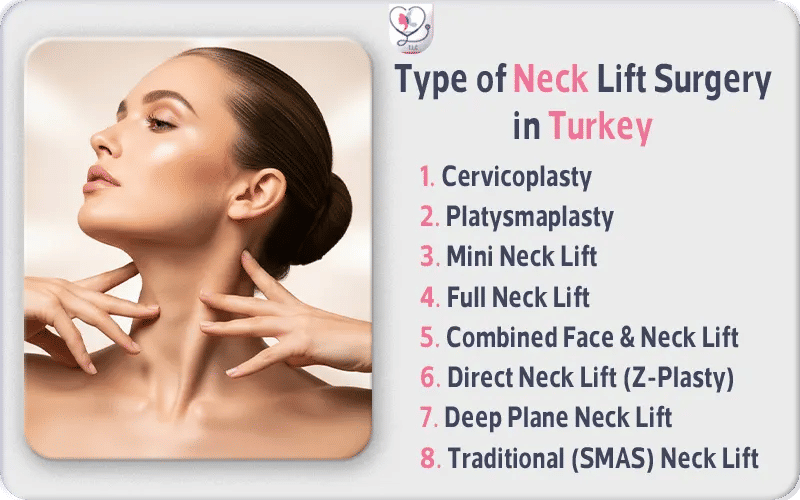 Type of Neck Lift Surgery in Turkey
