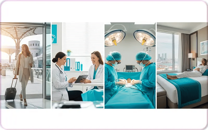 Le déroulement-type d’un séjour abdominoplastie en Turquie