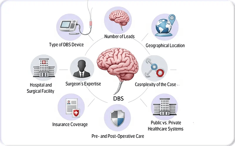 Factors Influencing the Cost of Deep Brain Stimulation