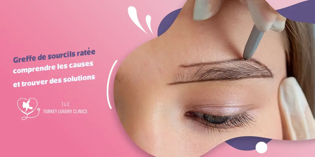 Greffe de sourcils ratée : comprendre les causes et trouver des solutions
