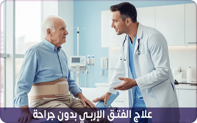 علاج الفتق الإربي بدون جراحة: هل يكفي ذلك؟